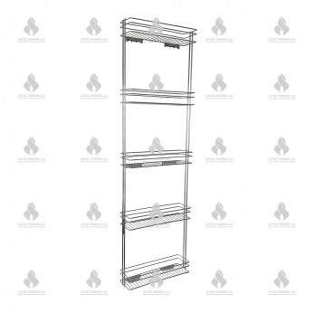 Механизъм за вграждане с 5 кошници за скрит водач с частично отваряне Кухненски механизми за вграждане