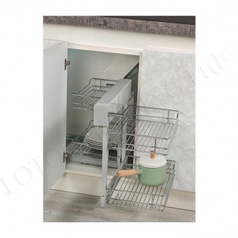 Blind corner cabinet mechanism left/right 18L.117.45L/45R - Kitchen cabinet mechanisms and racks Blind corner cabinet mechanism left/right Kitchen cabinet mechanisms and racks