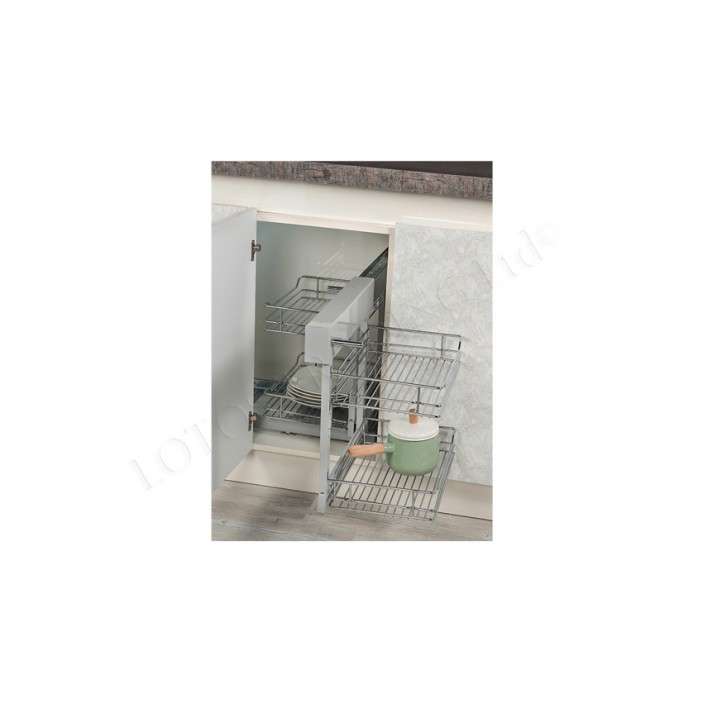 Blind corner cabinet mechanism left/right 18L.117.45L/45R - Kitchen cabinet mechanisms and racks Blind corner cabinet mechanism left/right Kitchen cabinet mechanisms and racks