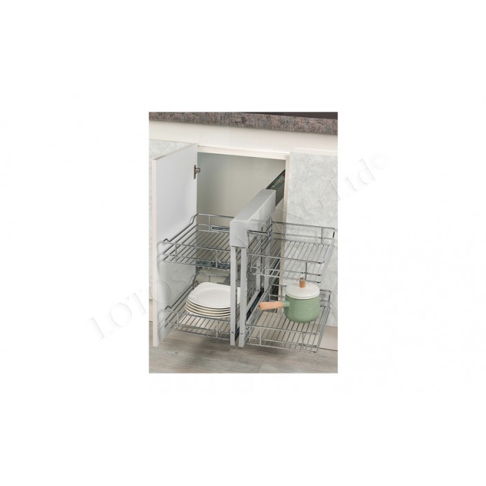 Blind corner cabinet mechanism left/right 18L.117.45L/45R - Kitchen cabinet mechanisms and racks Blind corner cabinet mechanism left/right Kitchen cabinet mechanisms and racks
