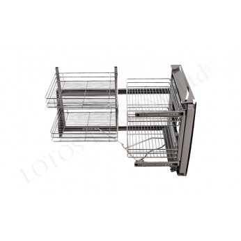 Blind corner cabinet door mechanism Kitchen cabinet mechanisms and racks