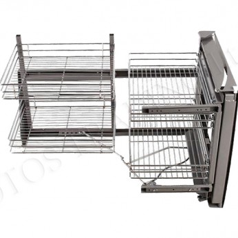 Blind corner cabinet / on door mechanism 18L.112.45L/45R - Kitchen cabinet mechanisms and racks Blind corner cabinet / on door mechanism Kitchen cabinet mechanisms and racks