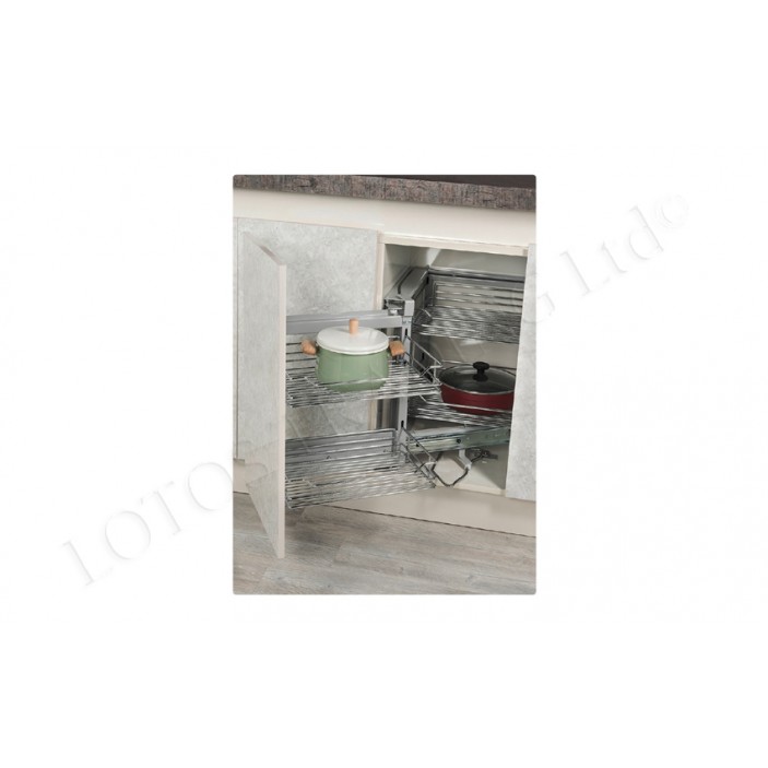 Blind corner cabinet / on door mechanism 18L.112.45L/45R - Kitchen cabinet mechanisms and racks Blind corner cabinet / on door mechanism Kitchen cabinet mechanisms and racks