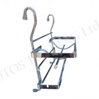 OSKAR Double foil and paper shelf - chrome 18L.809.22 - Kitchen cabinet mechanisms and racks OSKAR Double foil and paper shelf - chrome Kitchen cabinet mechanisms and racks