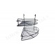 OSKAR Double corner hanging shelf - black 18L.805.43 - Kitchen cabinet mechanisms and racks OSKAR Double corner hanging shelf - black Kitchen cabinet mechanisms and racks
