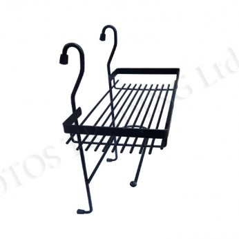 OSKAR Single storey medium basket and paper shelf  - black 18L.809.16 - Kitchen cabinet mechanisms and racks OSKAR Single storey medium basket and paper shelf  - black Kitchen cabinet mechanisms and racks