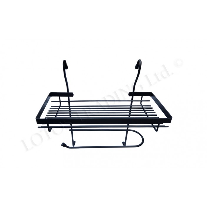 OSKAR Single storey medium basket and paper shelf  - black 18L.809.16 - Kitchen cabinet mechanisms and racks OSKAR Single storey medium basket and paper shelf  - black Kitchen cabinet mechanisms and racks