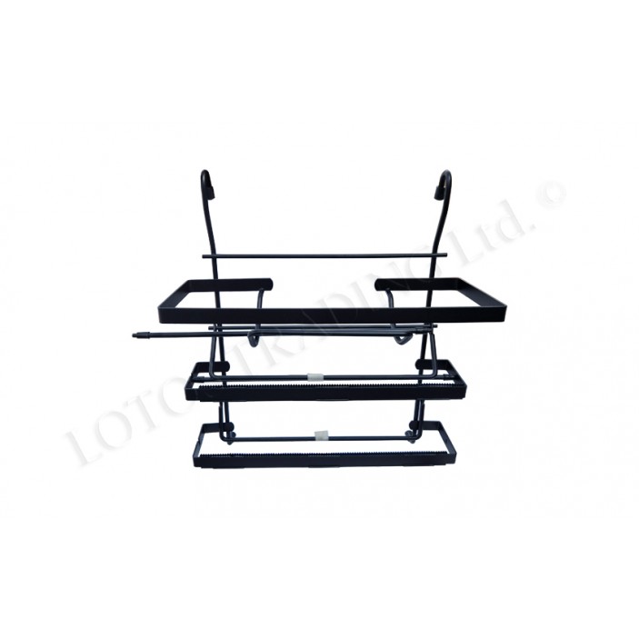 OSKAR Tripple foil and paper shelf - black 18L.809.33 - Kitchen cabinet mechanisms and racks OSKAR Tripple foil and paper shelf - black Kitchen cabinet mechanisms and racks