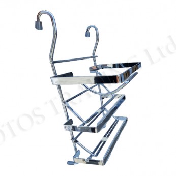 OSKAR Tripple foil and paper shelf - chrome 18L.809.32 - Kitchen cabinet mechanisms and racks OSKAR Tripple foil and paper shelf - chrome Kitchen cabinet mechanisms and racks