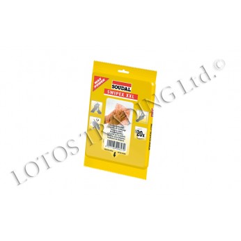 Swipex handy wipes Adhesives and wood coatings
