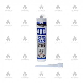 APEL - Universal silicone transparent - 320g Adhesives and silicones