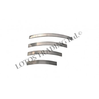 Aluminium lux line handle 3250 inox Furniture handles