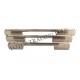 Aluminium lux handle 5348 inox Furniture handles