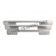 Aluminium lux handle 5348 matt chrome Furniture handles