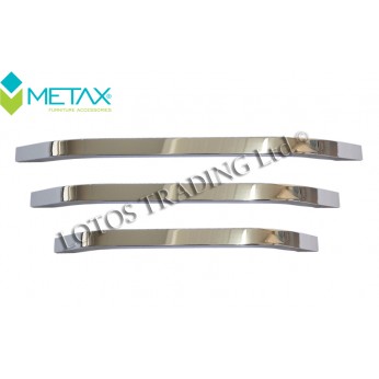 Aluminium lux handle IK chrome Furniture handles
