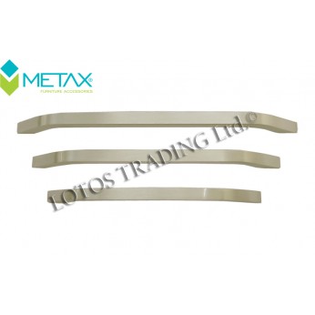 Aluminium lux handle IK inox Furniture handles