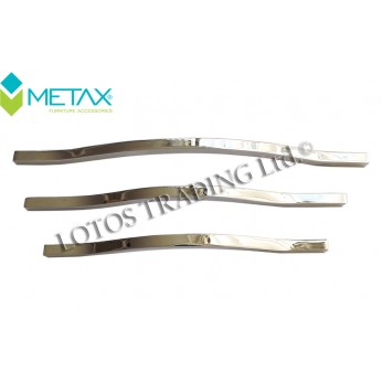 Aluminium lux handle TG chrome Furniture handles