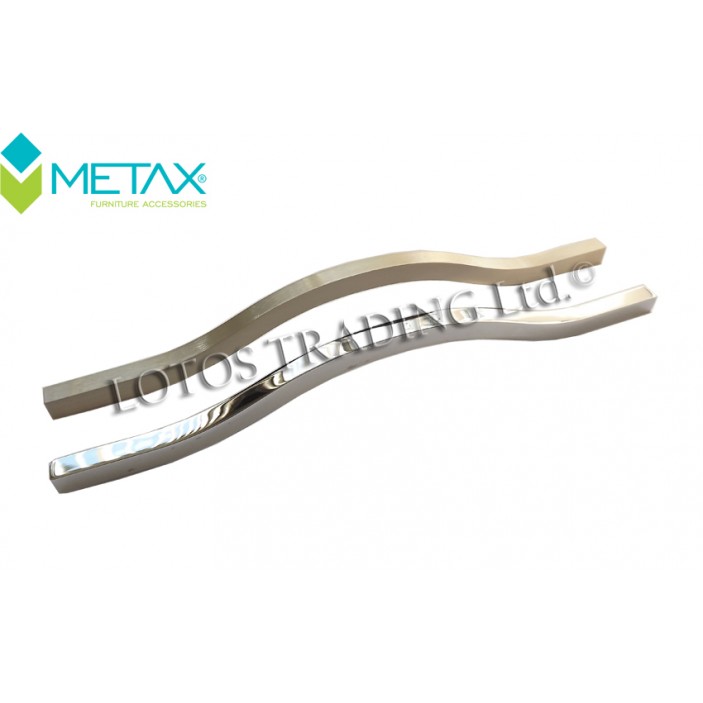 Aluminium lux handle TG chrome 13.060.160-224.02 - Furniture handles Aluminium lux handle TG chrome Furniture handles