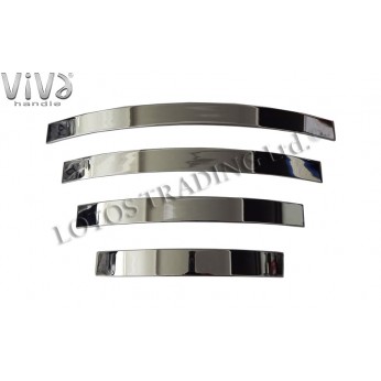 Aluminium lux line handle Viva 314 chrome