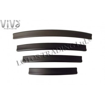 Aluminium lux line handle Viva 360 black