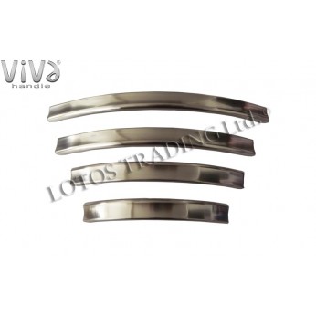 Aluminium lux line handle Viva 360 inox