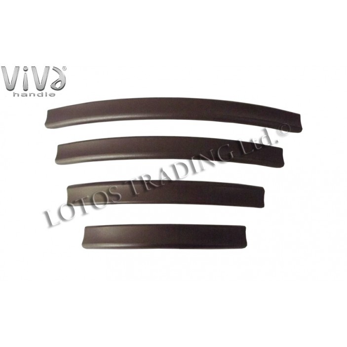 Aluminium lux line handle Viva 360 metallic coffee Furniture handles