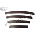 Aluminium lux line handle Viva 360 metallic coffee Furniture handles