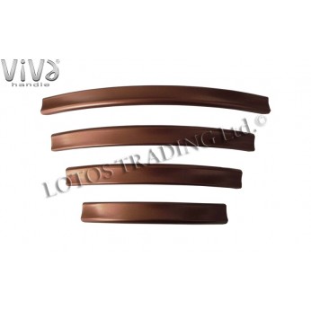 Aluminium lux line handle Viva 360 metallic rose