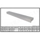 Aluminium eco line handle 1791 Furniture handles