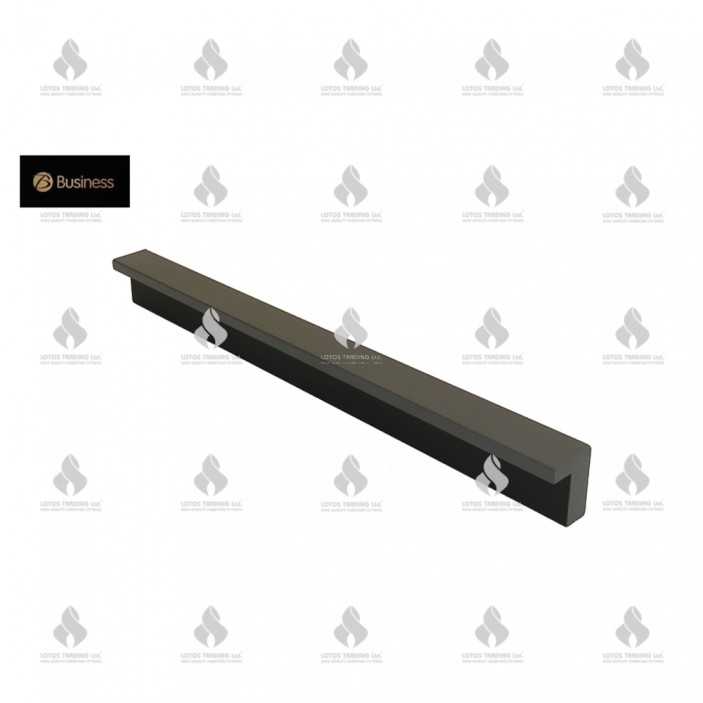 Aluminum eco handle 2012 black Furniture handles