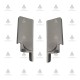 Plugs for a profile for door without handles (13L.5353.05.) Furniture handles