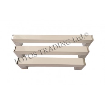 Handle IVENTO 020 chrome+white Furniture handles