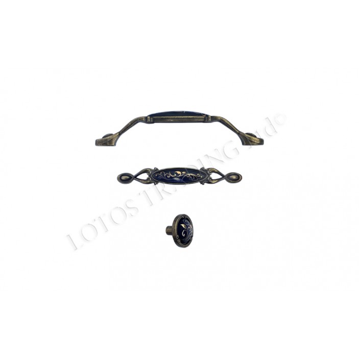 Ceramic line knob 2001 13.2001.000-128.10 - Furniture handles Ceramic line knob 2001 Furniture handles