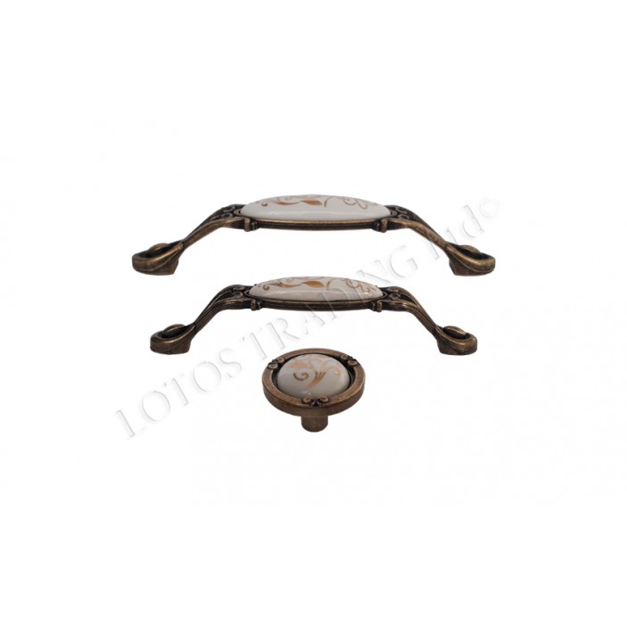 Ceramic line handle 2002 13.2002.000-128.10 - Furniture handles Ceramic line handle 2002 Furniture handles