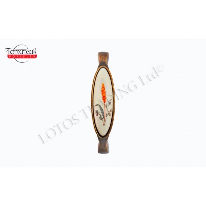 Ceramic line handle 2695 13.2695.128.10.14 - Furniture handles Ceramic line handle 2695 Furniture handles