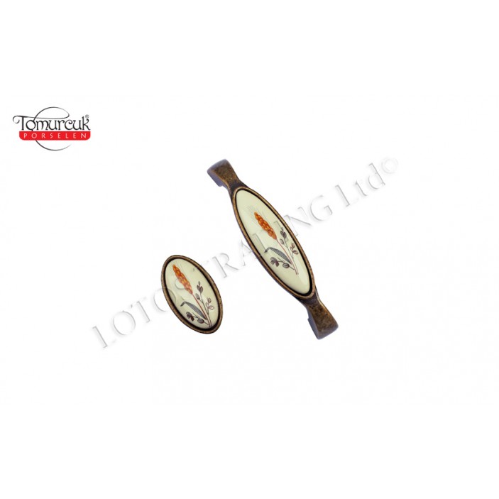 Ceramic line handle 2695 13.2695.128.10.14 - Furniture handles Ceramic line handle 2695 Furniture handles