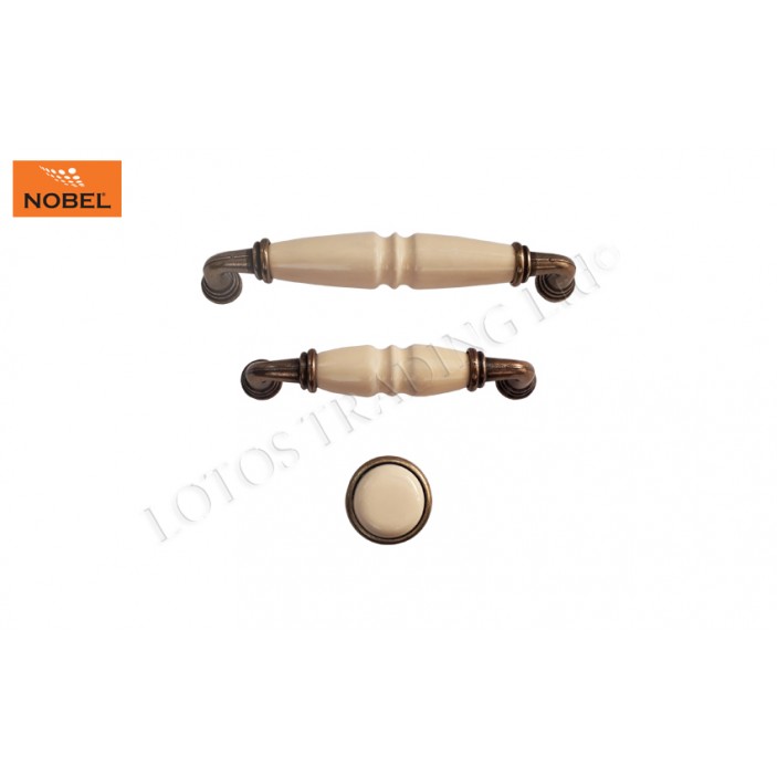 Ceramic line handle 2725.10 13.2725.096-128.10 - Furniture handles Ceramic line handle 2725.10 Furniture handles