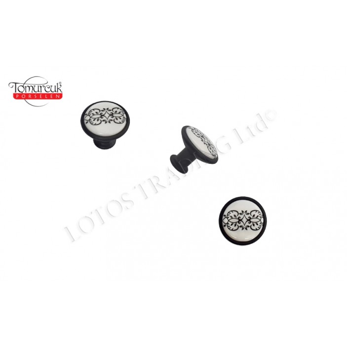 Ceramic line handle 2725.16.50 13.2725.096-128.16.50 - Furniture handles Ceramic line handle 2725.16.50 Furniture handles