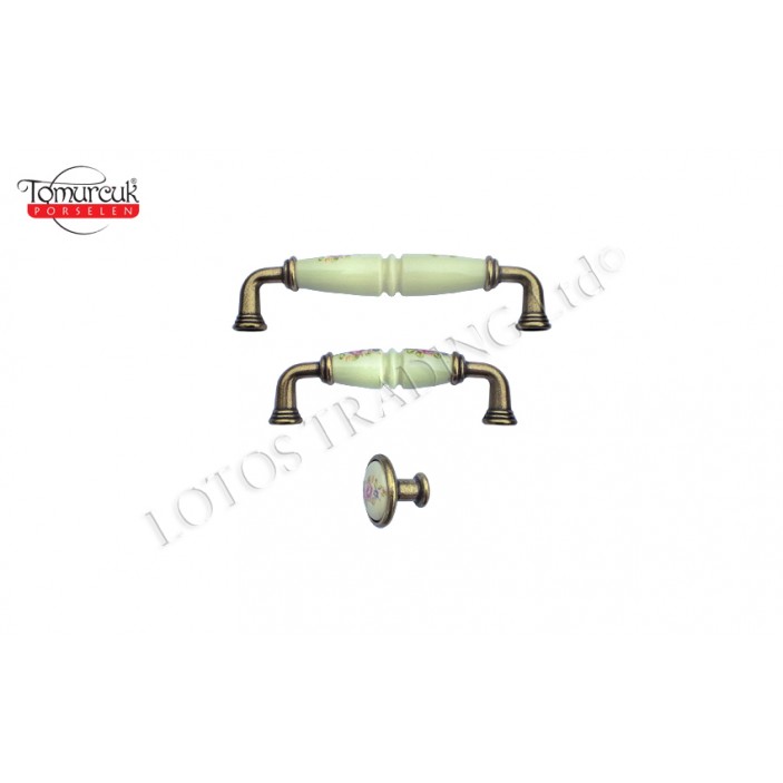 Ceramic line handle 2725.37 13.2725.096-128.10.37 - Furniture handles Ceramic line handle 2725.37 Furniture handles