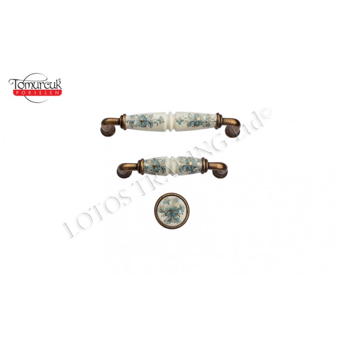 Ceramic line handle 2725.40 13.2725.096-128.10.40 - Furniture handles Ceramic line handle 2725.40 Furniture handles