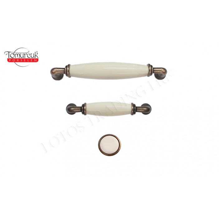 Ceramic line handle 2727.10.00 13.2727.096-128.10.00 - Furniture handles Ceramic line handle 2727.10.00 Furniture handles