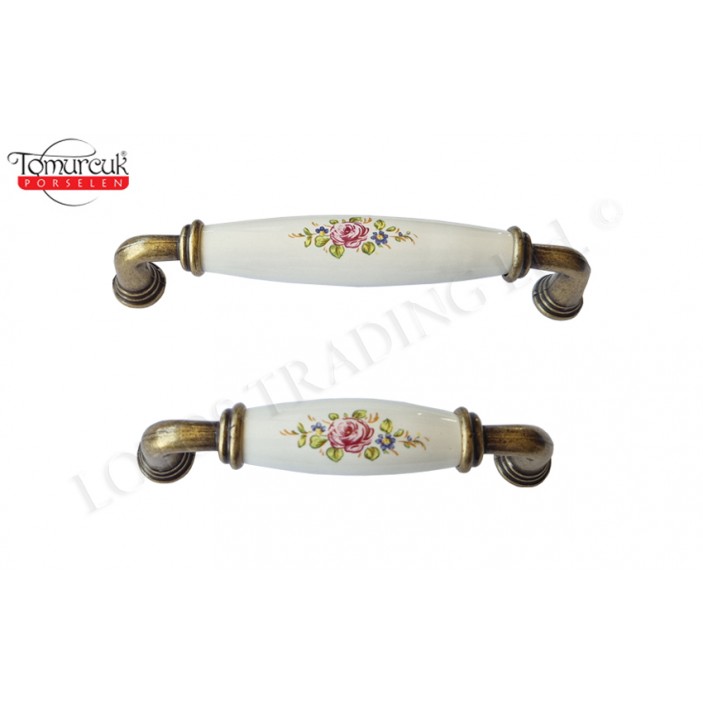 Ceramic line handle 2727.10.21 13.2727.096-128.10.21 - Furniture handles Ceramic line handle 2727.10.21 Furniture handles