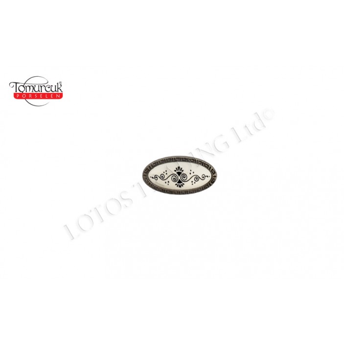 Ceramic line knob 2736 13.2736.20.45 - Furniture handles Ceramic line knob 2736 Furniture handles