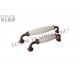 Ceramic line handle Viva 2727.128 13.2727.128. - Furniture handles Ceramic line handle Viva 2727.128 Furniture handles