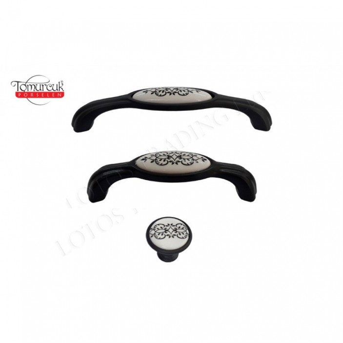 Ceramic line handle 2730.16.50 13.2730.096-128.16.50 - Furniture handles Ceramic line handle 2730.16.50 Furniture handles
