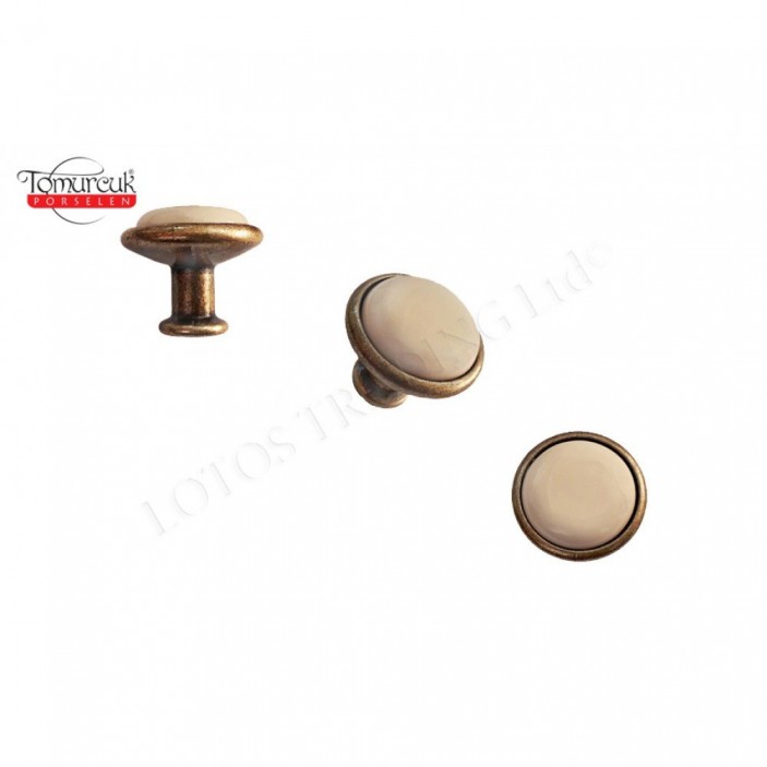 Ceramic line handle 2765.10.00 cream 13.2765.10.00 - Furniture handles Ceramic line handle 2765.10.00 cream Furniture handles