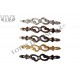 Crystal line handle Viva 818 Furniture handles