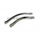 Metal lux handle 1196 chrome Furniture handles