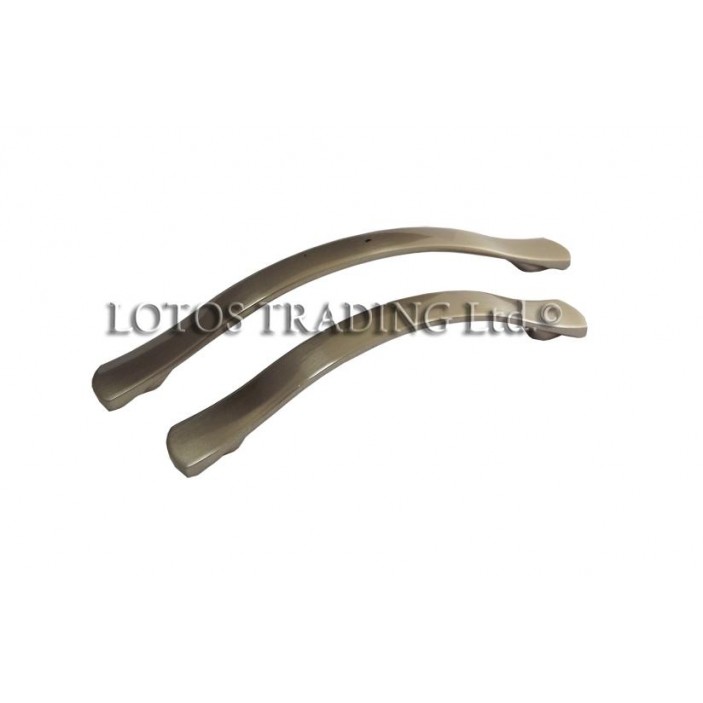 Metal lux handle 1196 inox Furniture handles