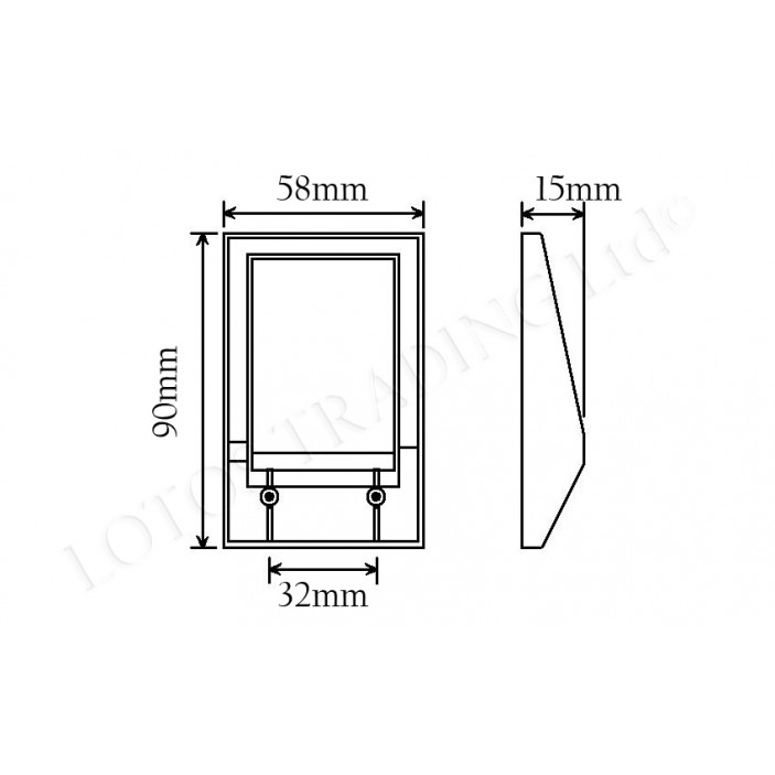 Metal lux handle 1220.032 13.1220.032.11 - Furniture handles Metal lux handle 1220.032 Furniture handles